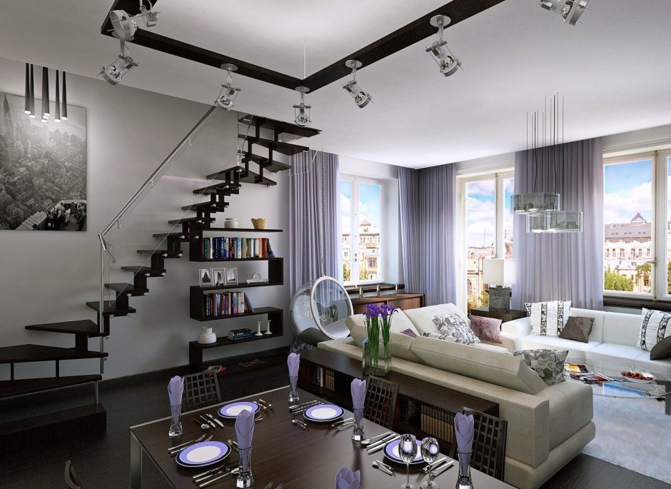 Интерьер таунхауса