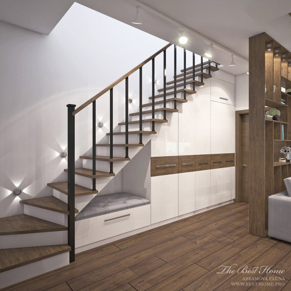 Лестница в таунхаусе