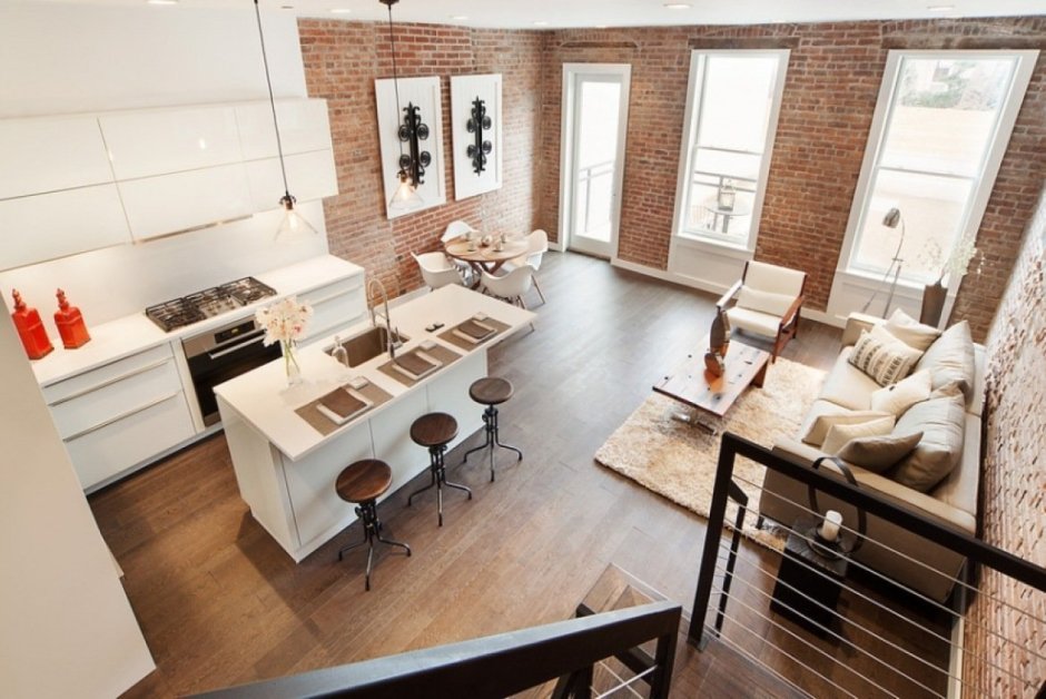Таунхаус в стиле лофт