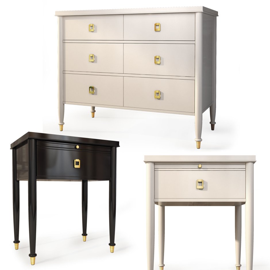 Комод и тумба прикроватная Остин. Dresser, Nightstand by Dantone Home