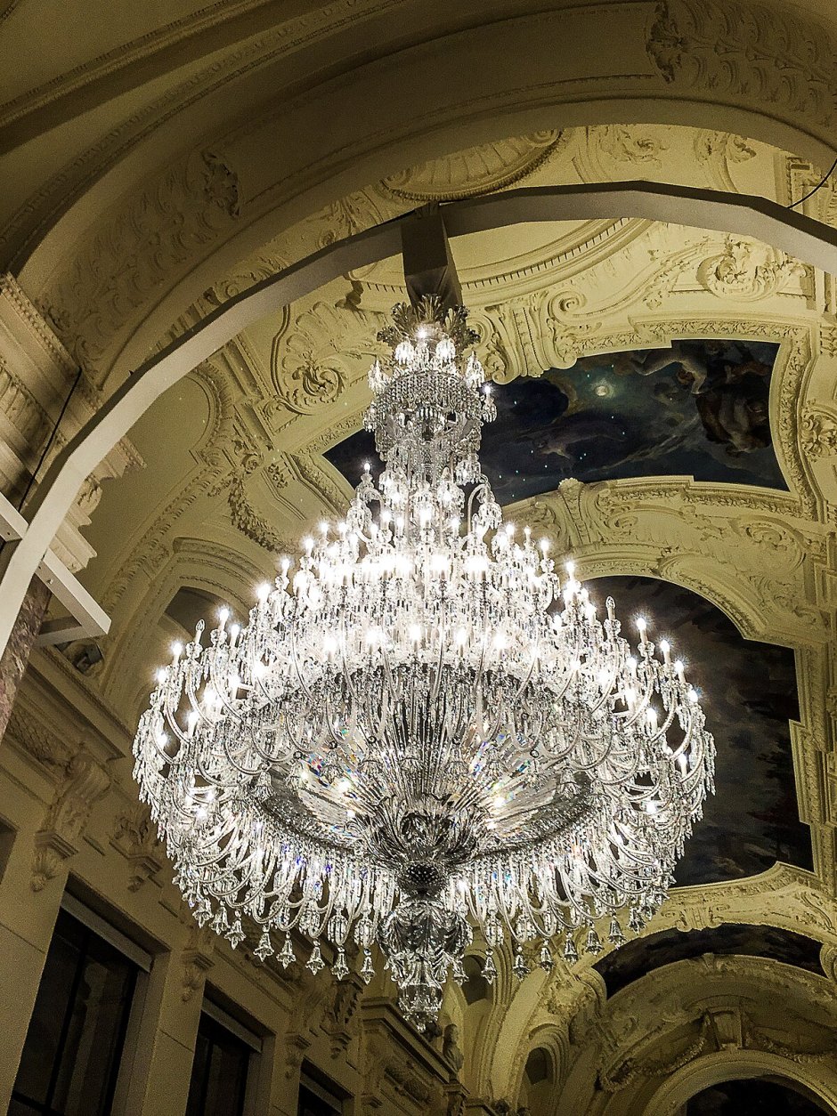 Париж бутик люстры Baccarat