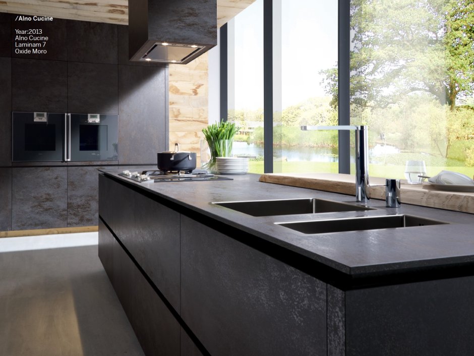 Laminam Oxide Nero