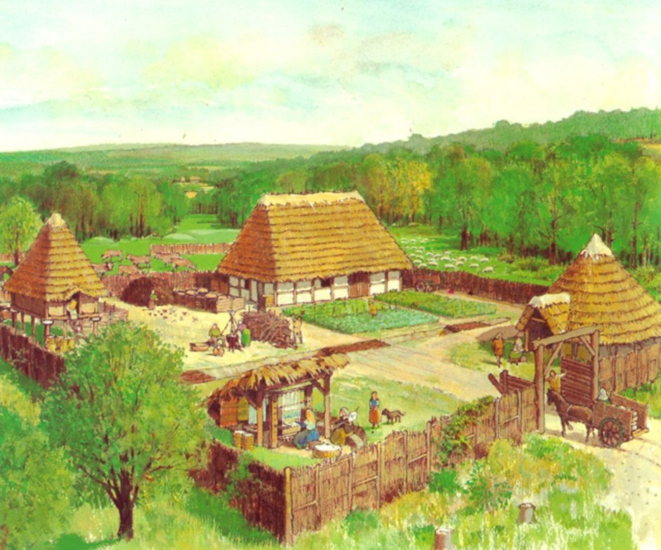 Поселения древних кельтов