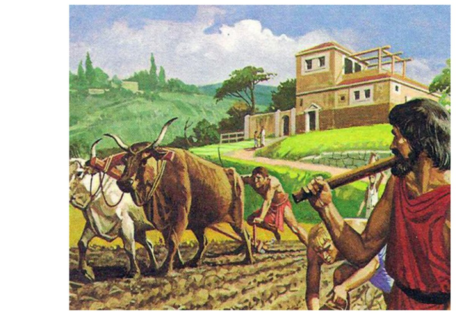 Земледелец в древнем Риме