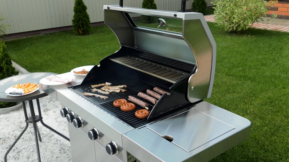 Гриль газовый BBQ Masport s/s4