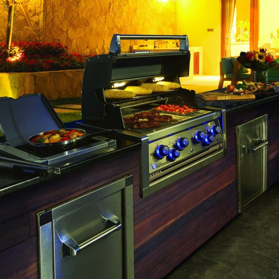 Встраиваемый газовый гриль Broil King Imperial s490 bi