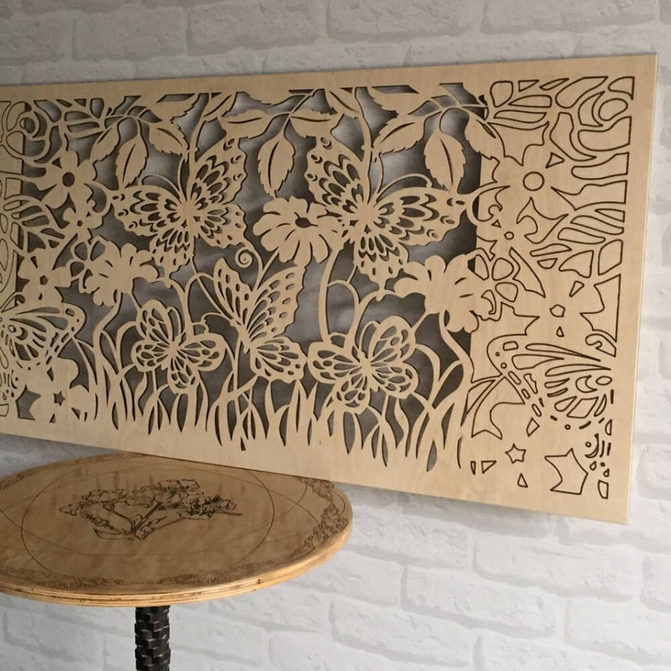 Декоративное панно из фанеры