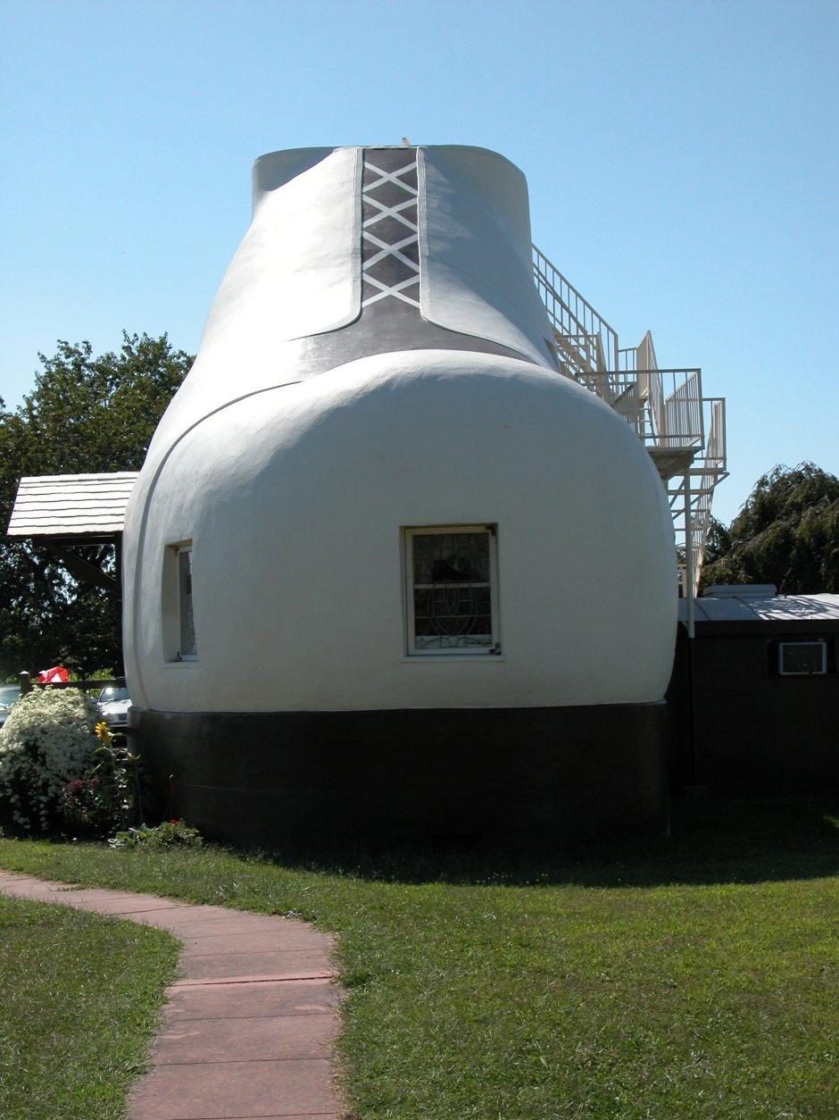 Дом-башмак (Shoe House). Пенсильвания, Америка.