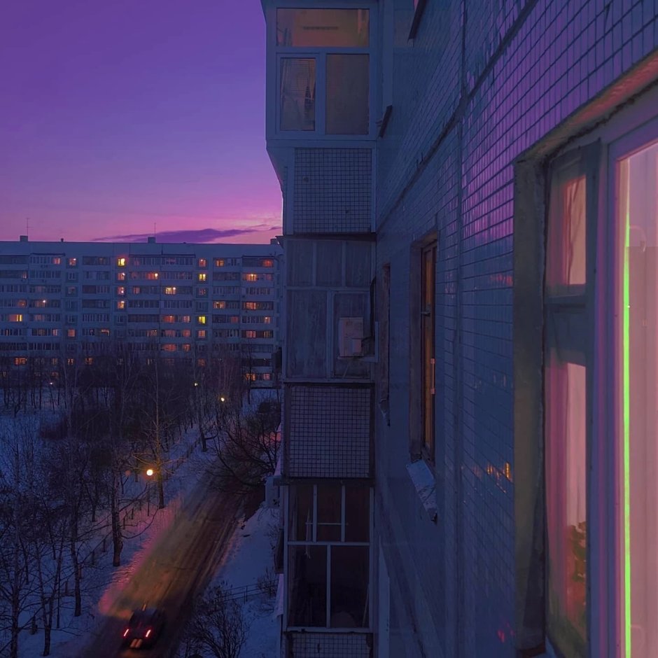 Ульяновск вечер Эстетика