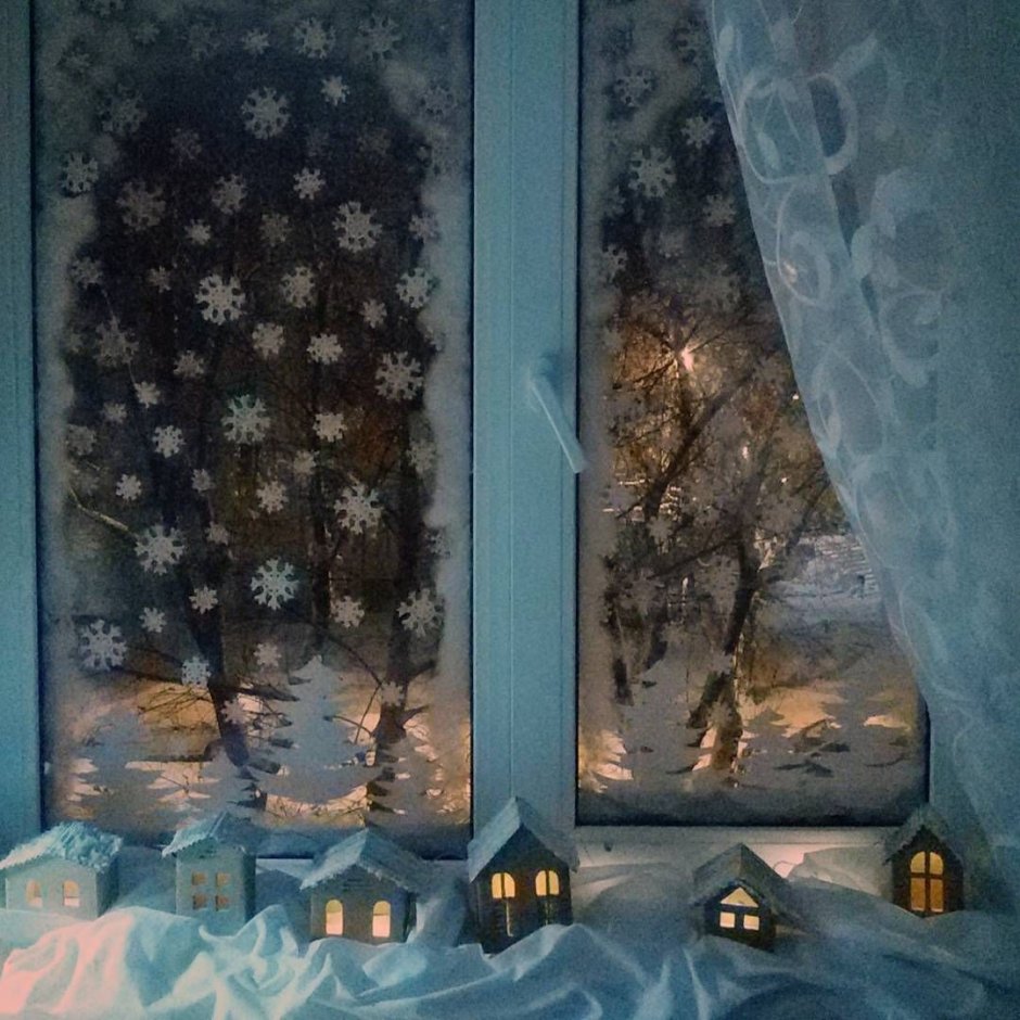 Новогодние окна