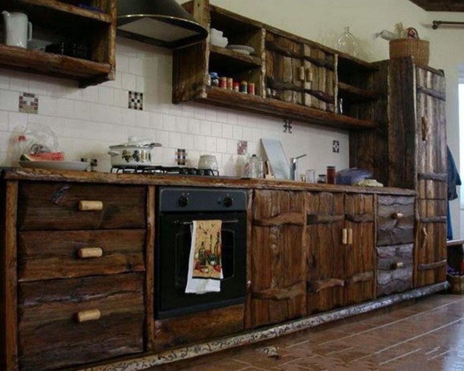 Кухонный гарнитур под старину
