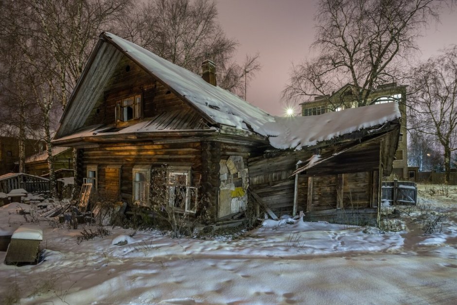 Ветхая избушка