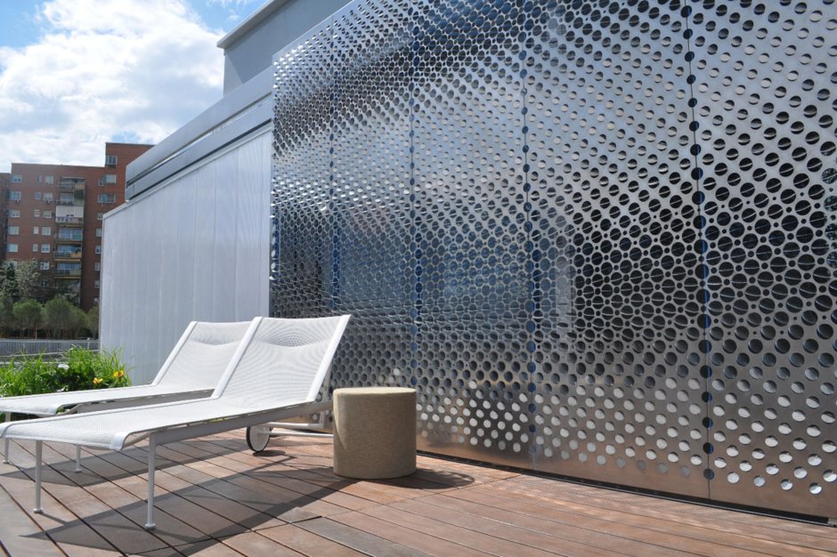 Perforated Metal facade Panel