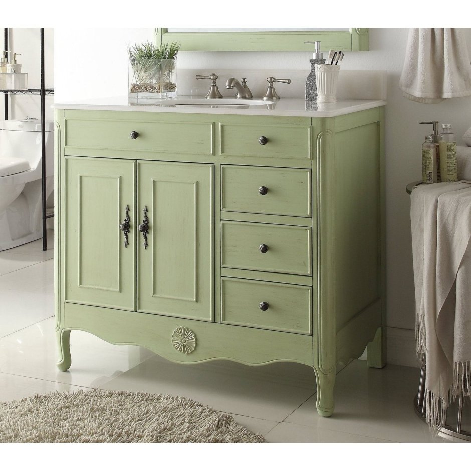 Home Vanity Green