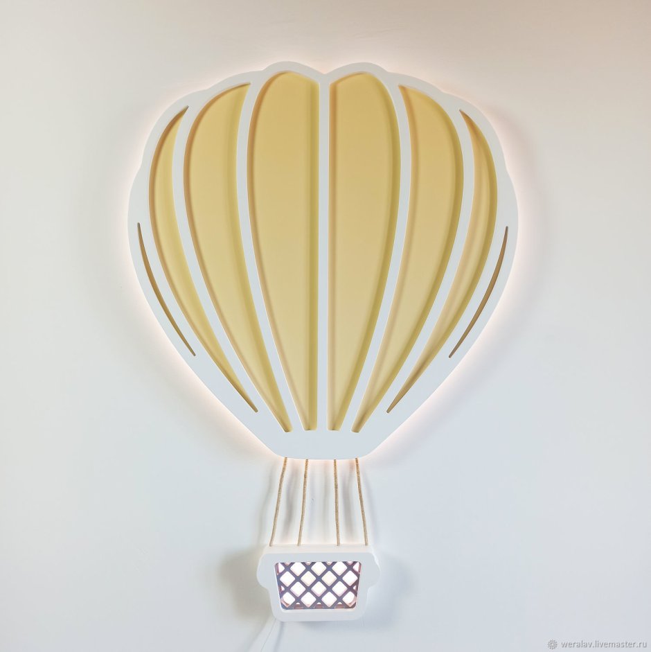 Настенный светильник воздушный шар