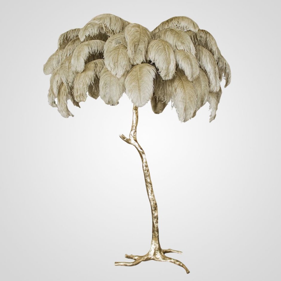 Feather Lamp a Modern Grand Tour
