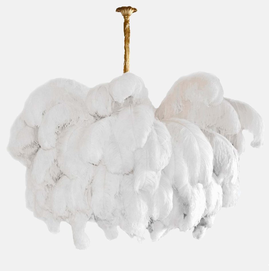 Торшер страусиные перья Feather Lamp a Modern Grand Tour