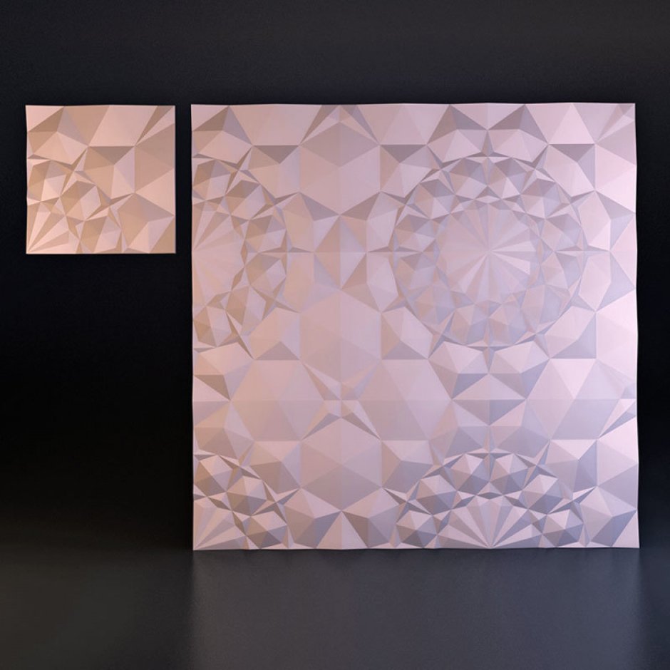 Gesso 3d гипсовая панель "VAT"