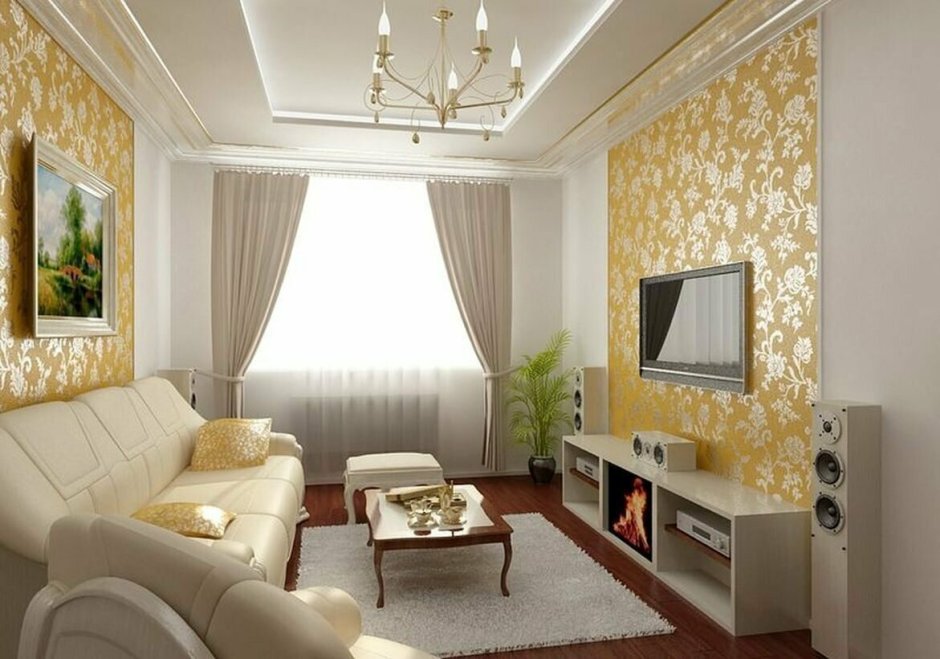 Интерьер гостиной в квартире