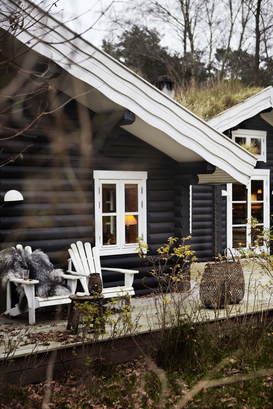 Деревянные дома в скандинавском стиле