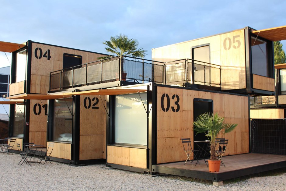 Гостиница shipping Container Hotel,