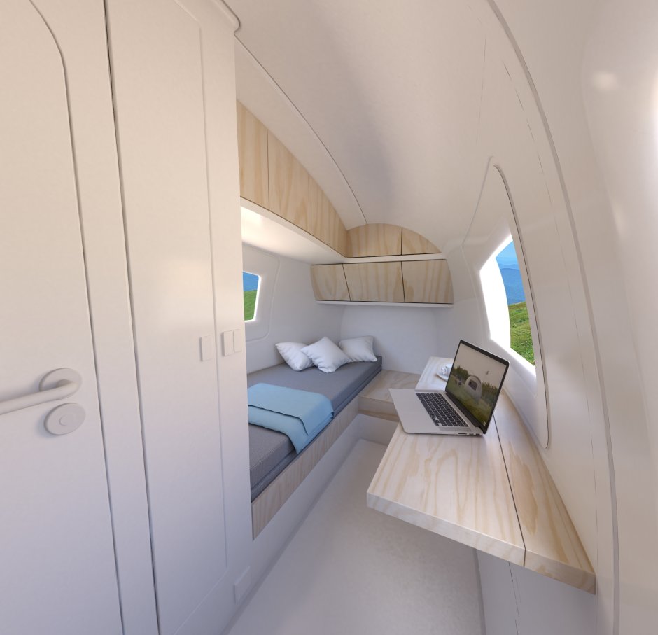 Ecocapsule автономный передвижной дом