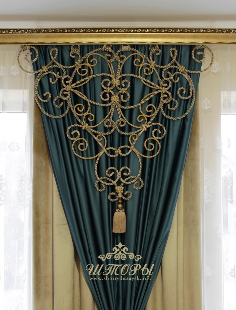 Ажурный шнур для штор