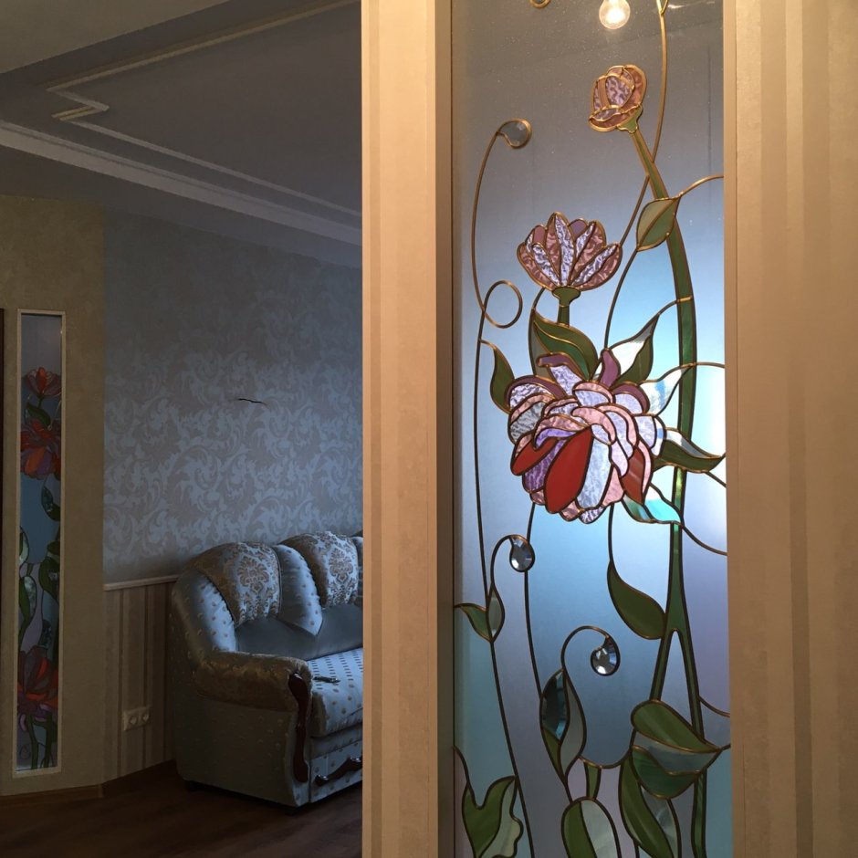 Витраж перегородка