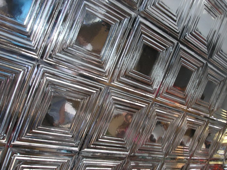 Металлические зеркальные панели