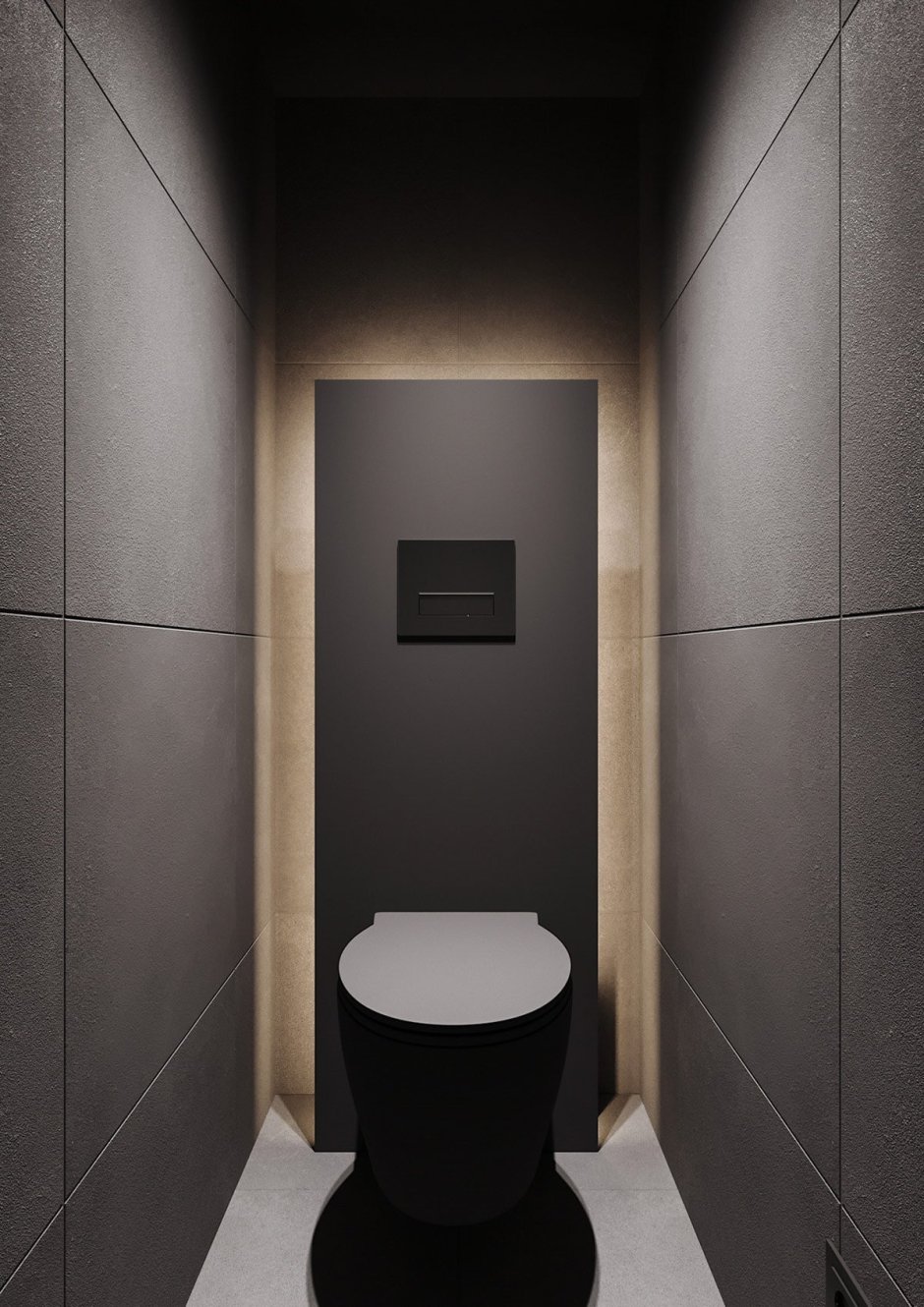 Туалетная комната в современном стиле