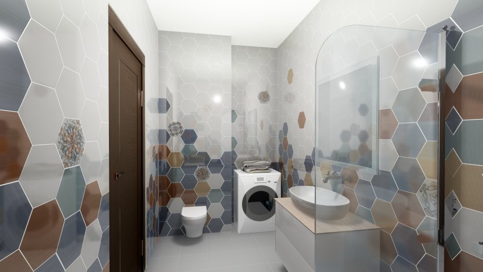 Kerama Marazzi Макарена в интерьере