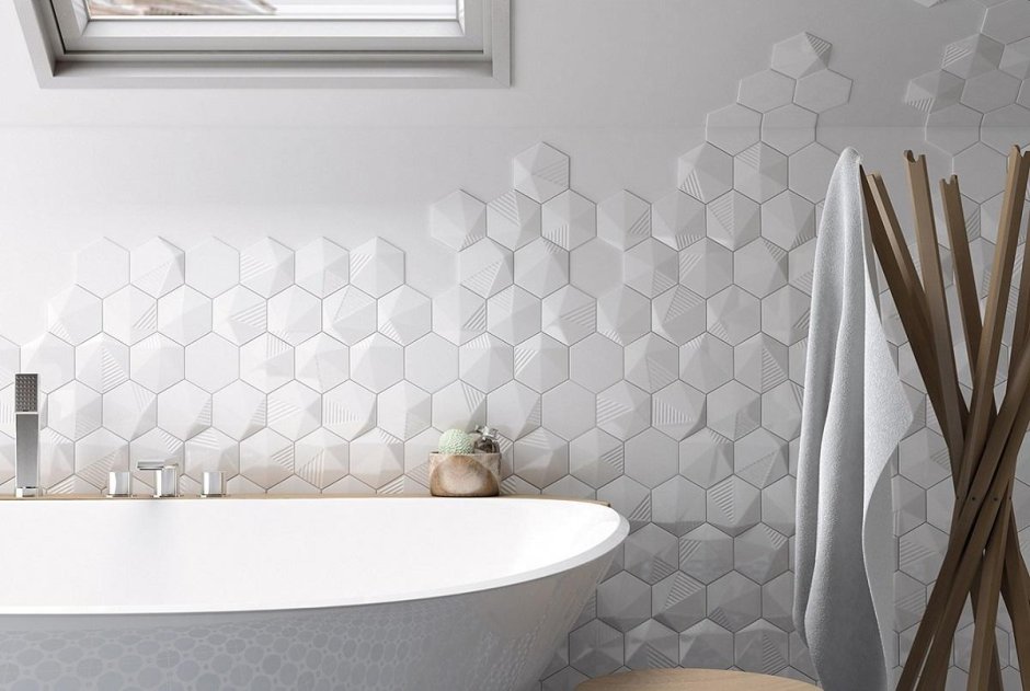 Плитка equipe Hexagon White