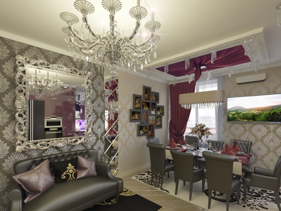 Салон в стиле арт деко