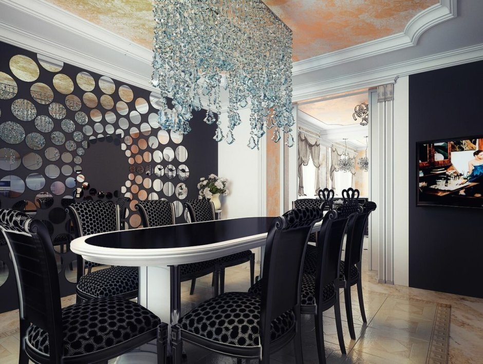 Столовая ар деко