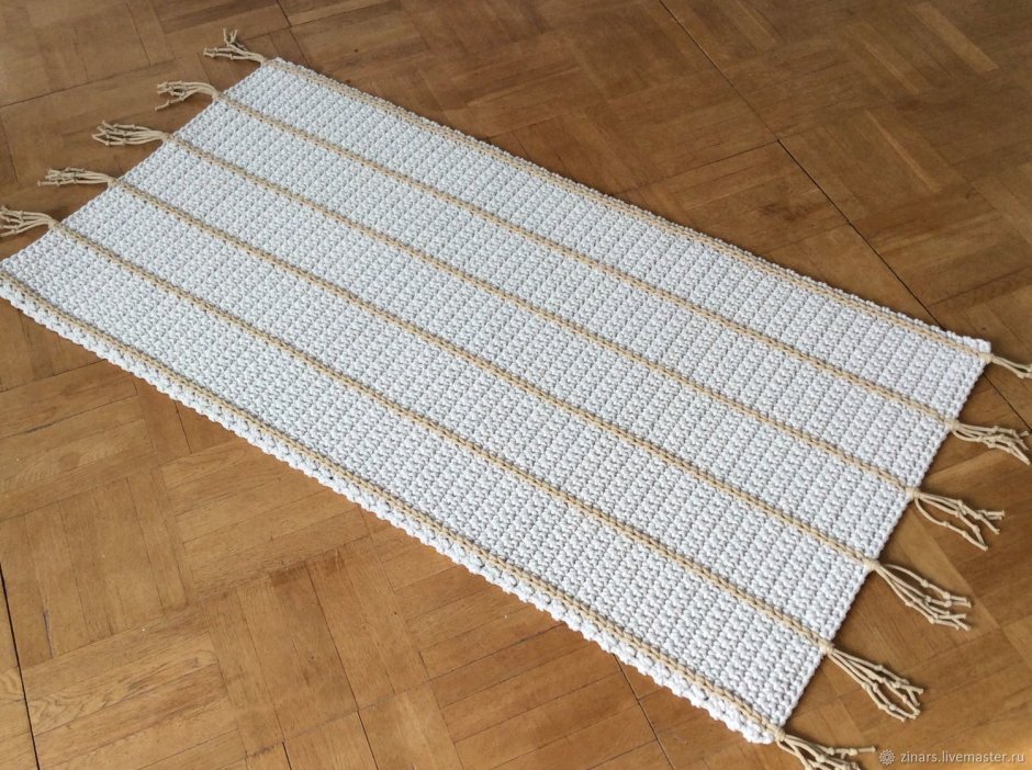 Салфетки из хлопкового шнура 3 мм