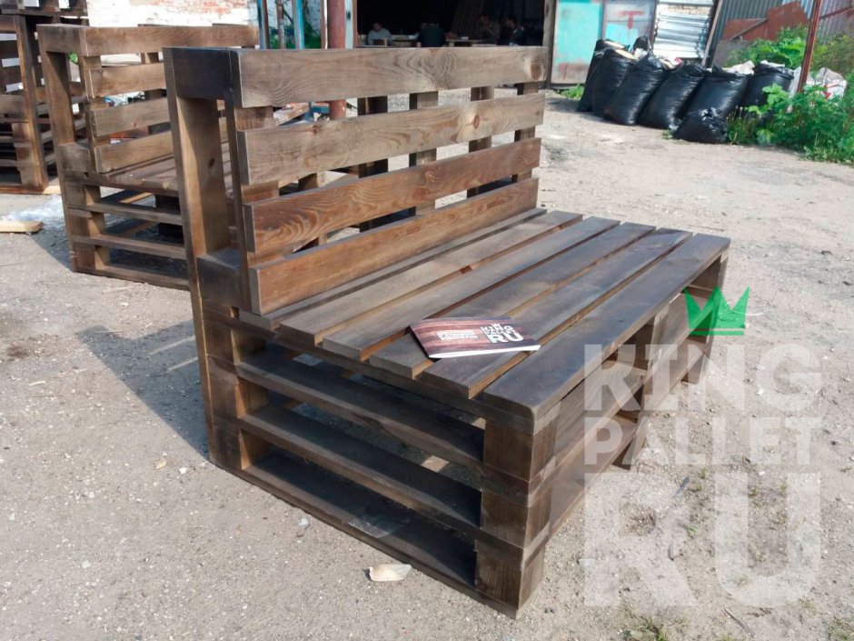 Крыльцо из поддонов