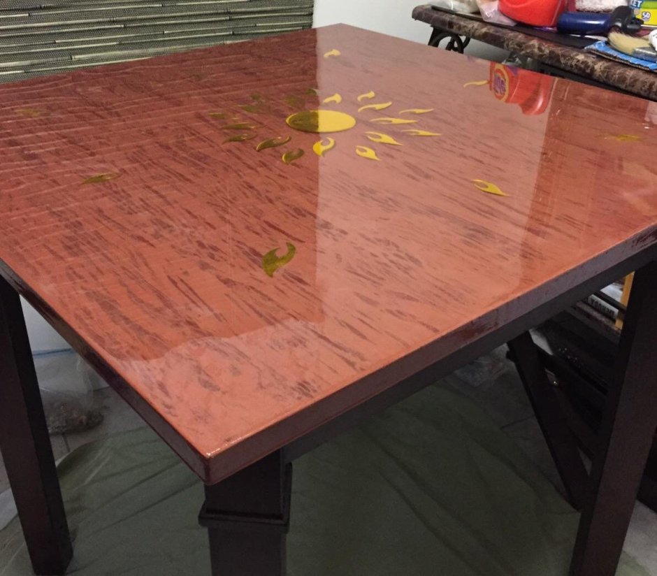 Epoxy Resin Bar Table