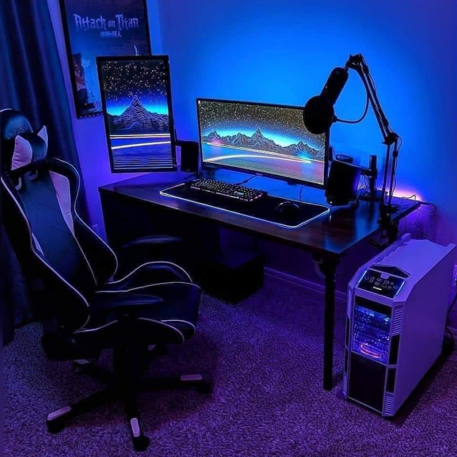 Красивые компьютерные комнаты