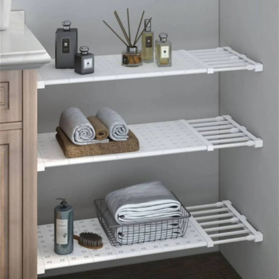 Раздвижная полка Closet Storage Rack