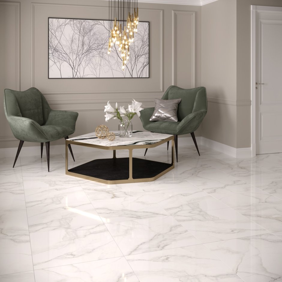 Керамогранит Carrara Premium White PG 01 600x600