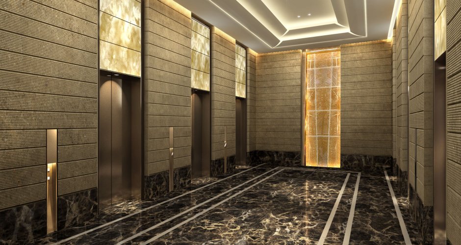 Лифтовой Холл в гостинице