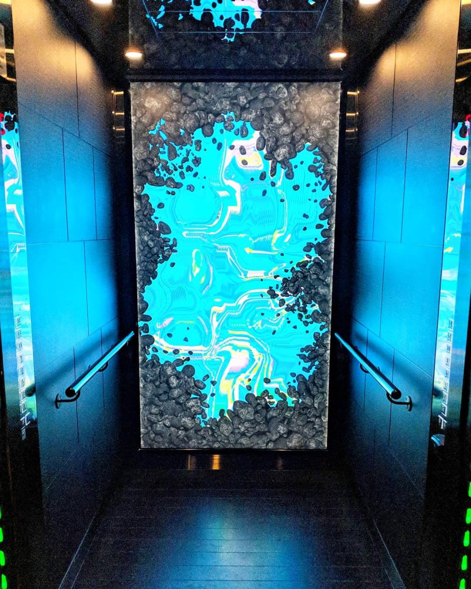 Декорация лифта