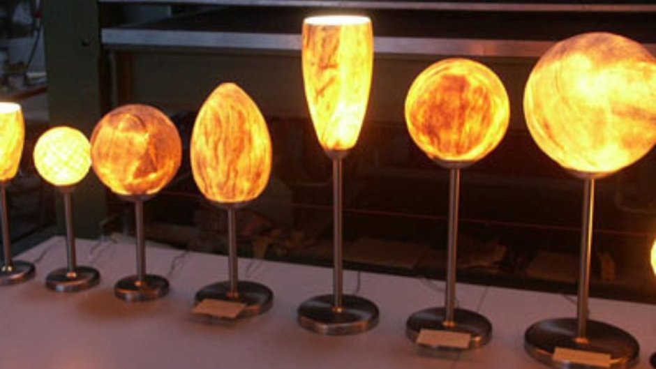 Гибкий камень светильники