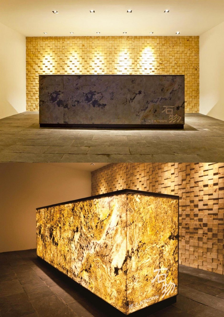 Каменный шпон Оникс