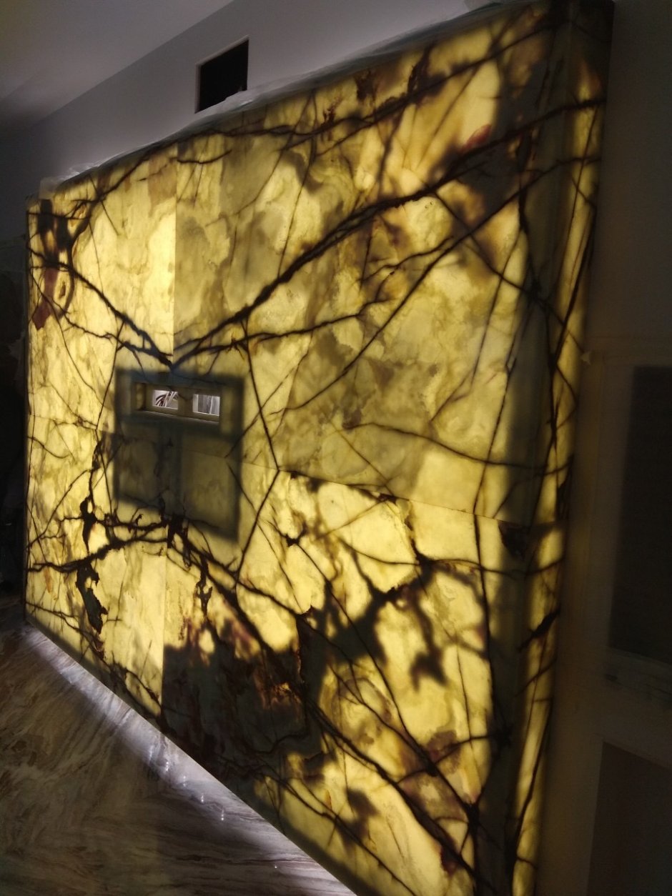 Оникс слебах стена биокаамин