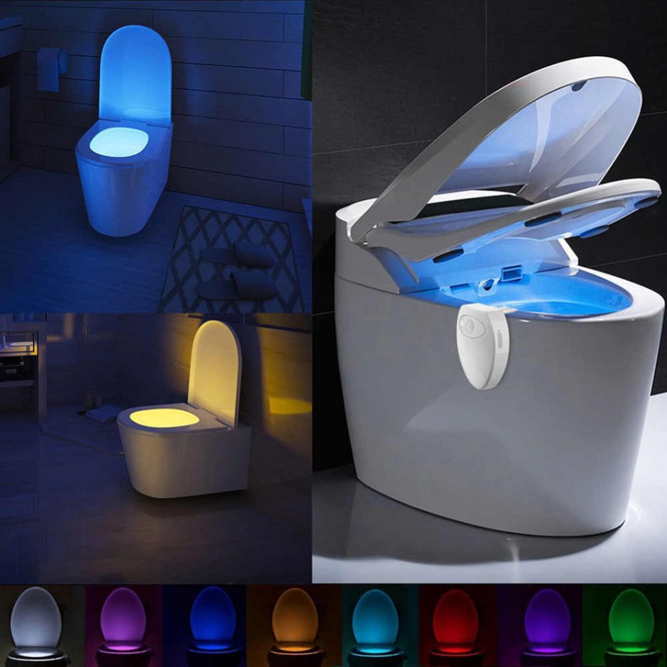 Подсветка для унитаза с датчиком движения Bowl Light