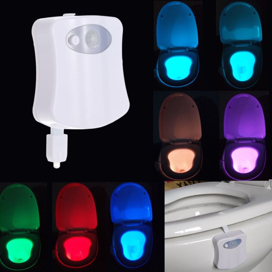 Подсветка для унитаза led с датчиком движения Light Bowl