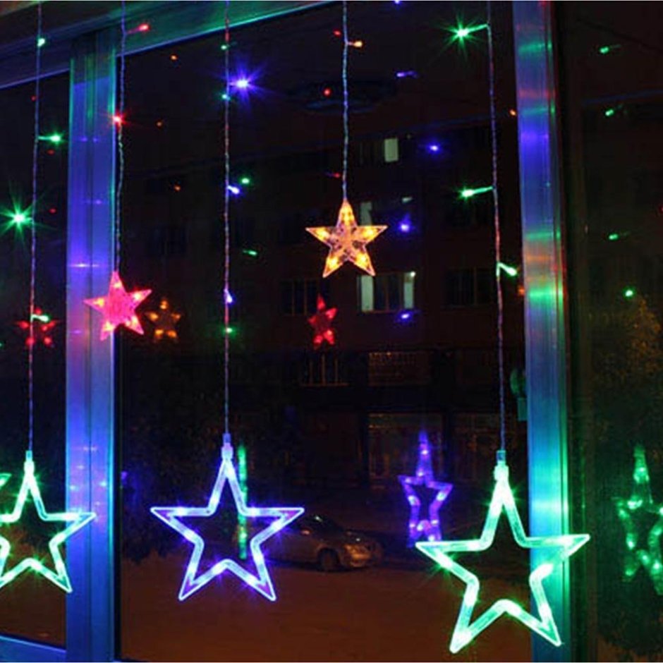 Five Pointed Star гирлянда