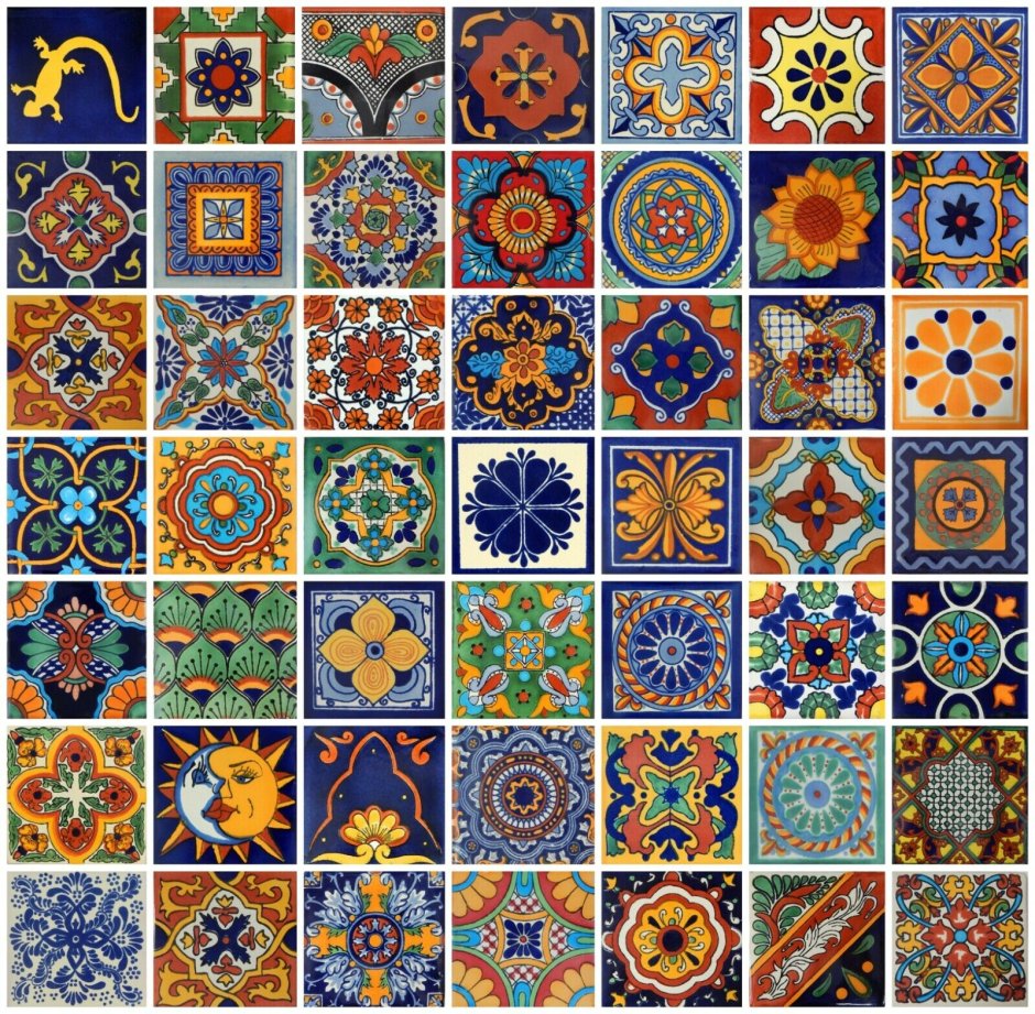 Мексиканская плитка Talavera