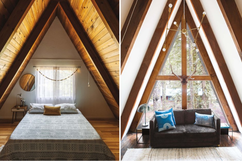 A-frame отделка